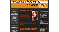 Desktop Screenshot of kartenlegen-halberstadt.de